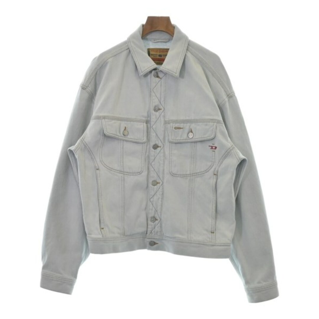 DIESEL(ディーゼル)のDIESEL ディーゼル デニムジャケット M 水色系(デニム) 【古着】【中古】 メンズのジャケット/アウター(Gジャン/デニムジャケット)の商品写真