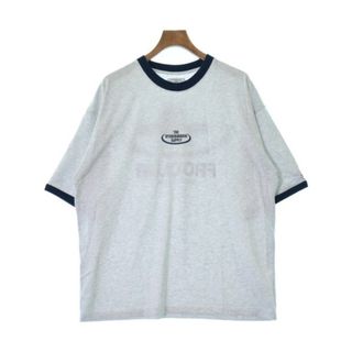 フリークスストア(FREAK'S STORE)のFREAK'S STORE フリークスストア Tシャツ・カットソー L グレー 【古着】【中古】(Tシャツ/カットソー(半袖/袖なし))