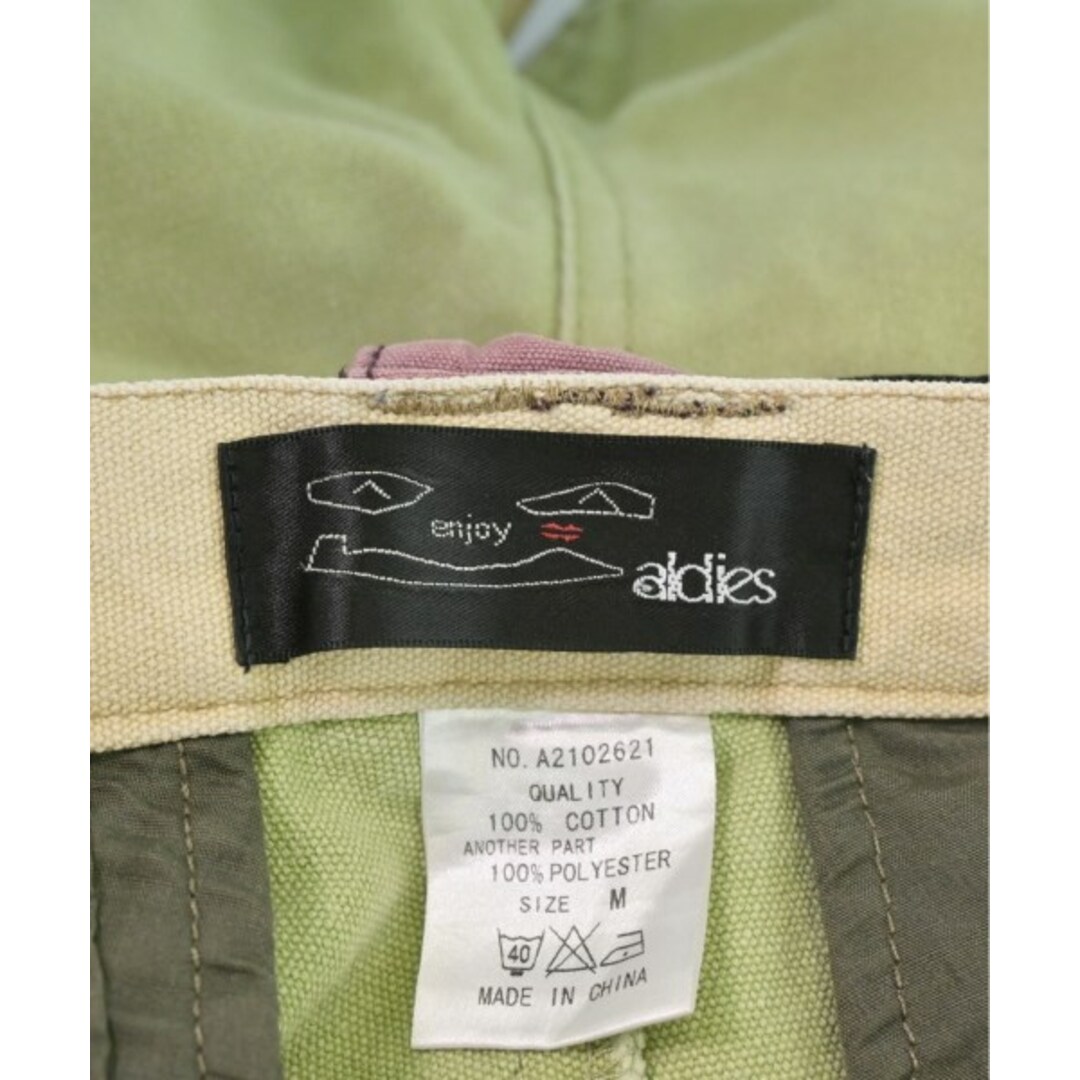 aldies - ALDIES アールディーズ ショートパンツ M 緑系 【古着 aldies - ALDIES アールディーズ ショートパンツ M 緑系 【古着