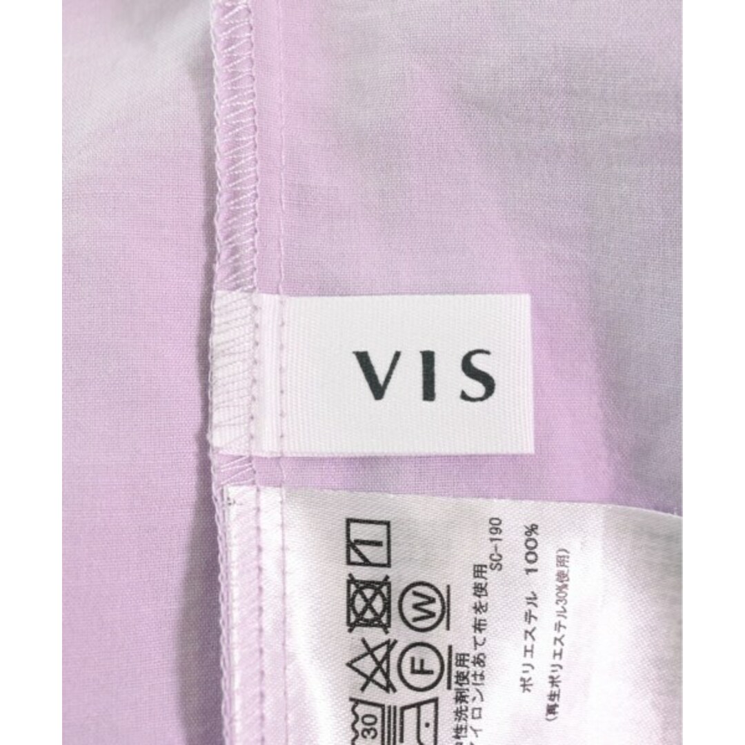 ViS(ヴィス)のViS ヴィス ブラウス F 紫 【古着】【中古】 レディースのトップス(シャツ/ブラウス(長袖/七分))の商品写真