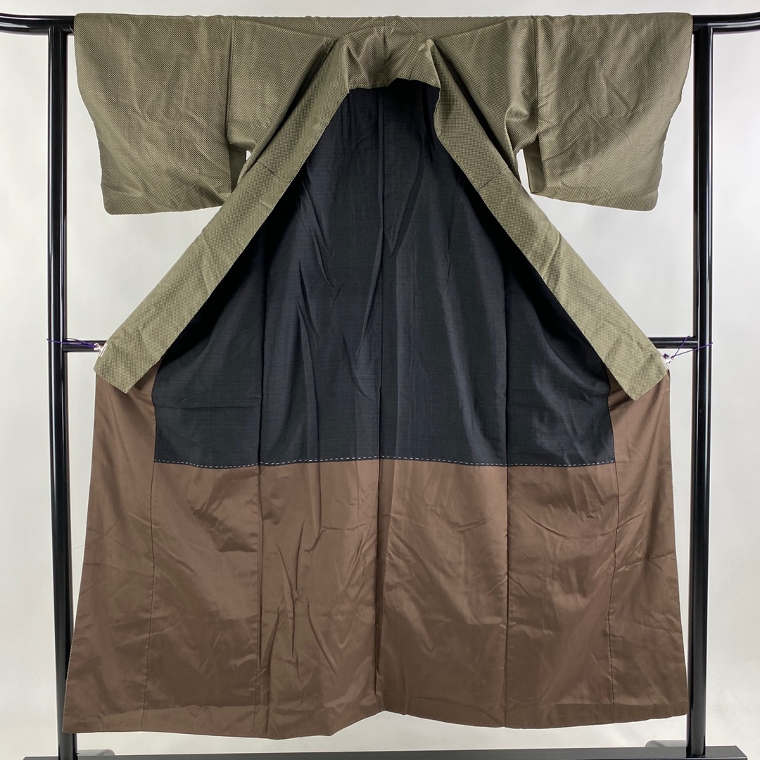 紬 身丈152cm 裄丈62.5cm 正絹 秀品