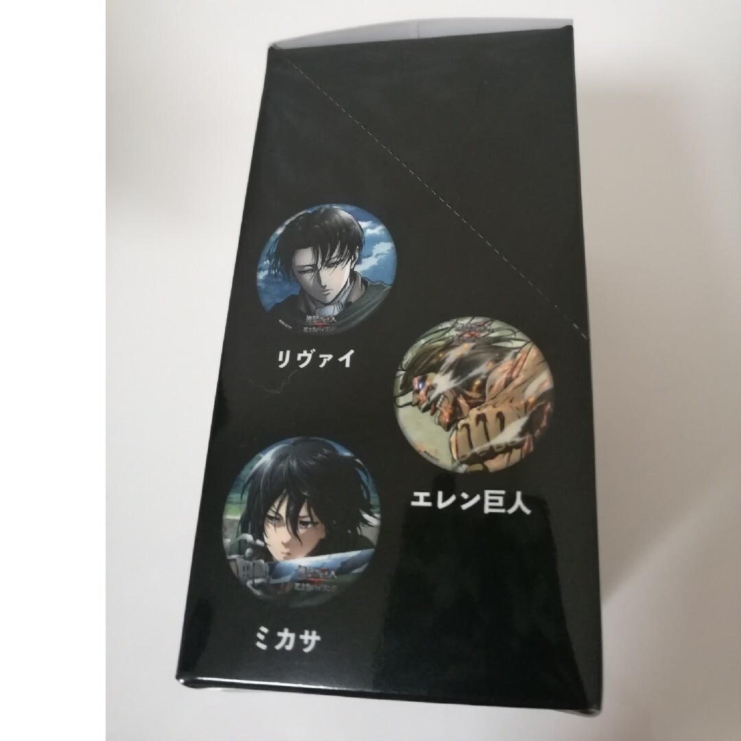 進撃の巨人 富士急ハイランド限定 缶バッジ コンプリートBOX リヴァイ エレン 進撃の巨人 富士急ハイランド限定 缶バッジ コンプリートBOX リヴァイ エレン