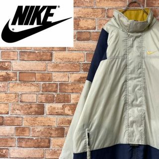 00s NIKE ナイキ 肉厚 フーディ ダウンジャケット Lサイズ