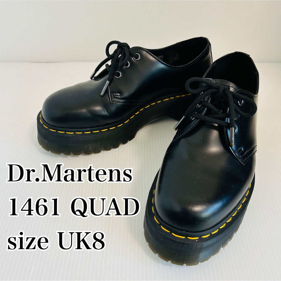 ドクターマーチン マーチン uk8 1461quad 厚底 dr.martens