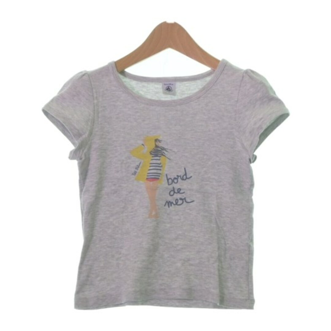 PETIT BATEAU(プチバトー)のPETIT BATEAU プチバトー Tシャツ・カットソー 8 グレー 【古着】【中古】 キッズ/ベビー/マタニティのキッズ服女の子用(90cm~)(Tシャツ/カットソー)の商品写真