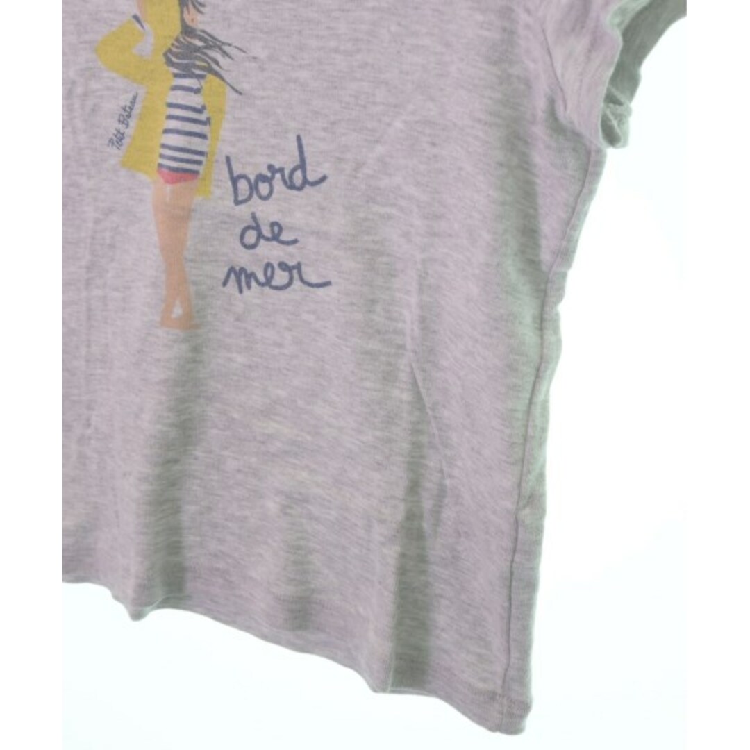 PETIT BATEAU(プチバトー)のPETIT BATEAU プチバトー Tシャツ・カットソー 8 グレー 【古着】【中古】 キッズ/ベビー/マタニティのキッズ服女の子用(90cm~)(Tシャツ/カットソー)の商品写真