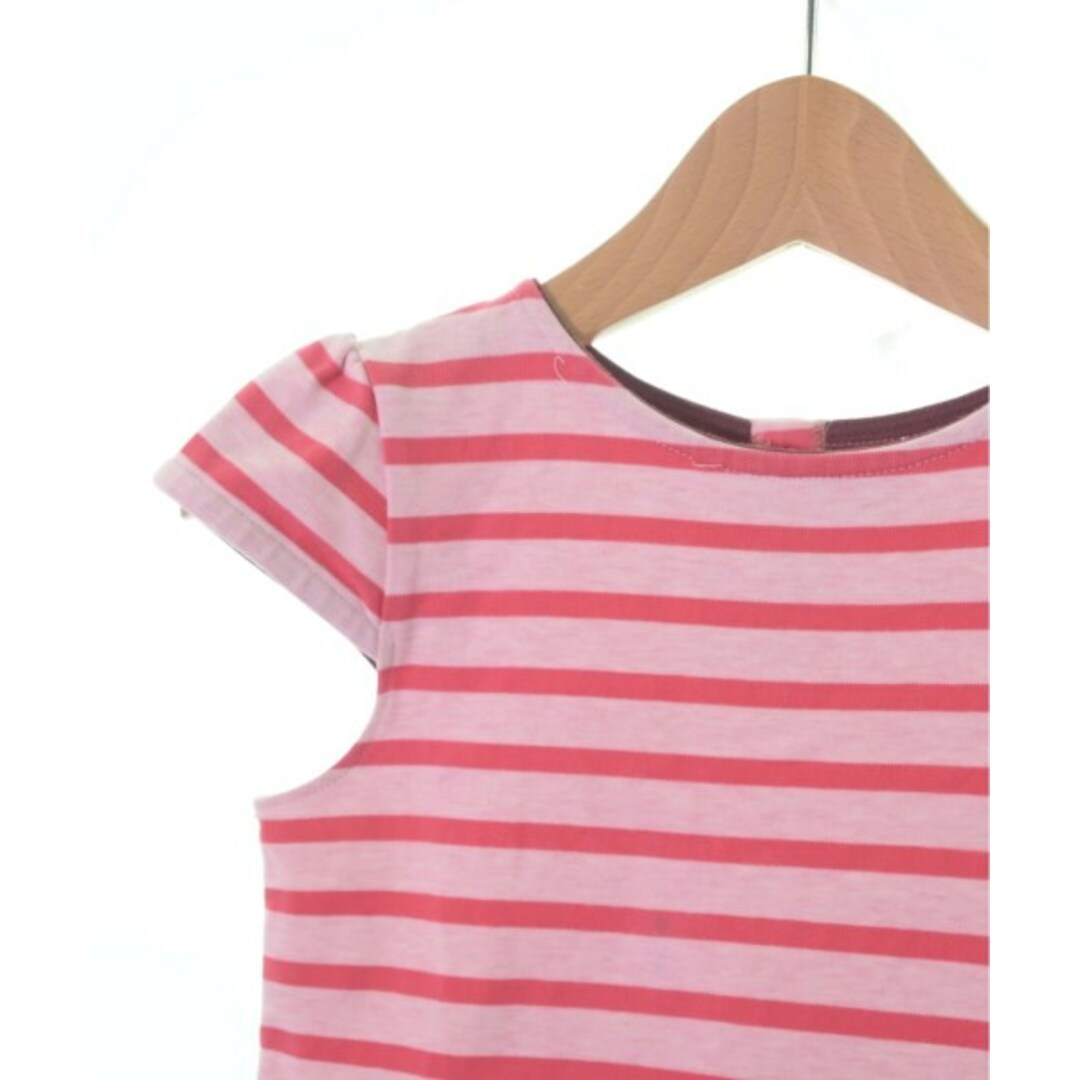 PETIT BATEAU(プチバトー)のPETIT BATEAU ワンピース（その他） 126cm ピンク(ボーダー) 【古着】【中古】 キッズ/ベビー/マタニティのキッズ服女の子用(90cm~)(ワンピース)の商品写真