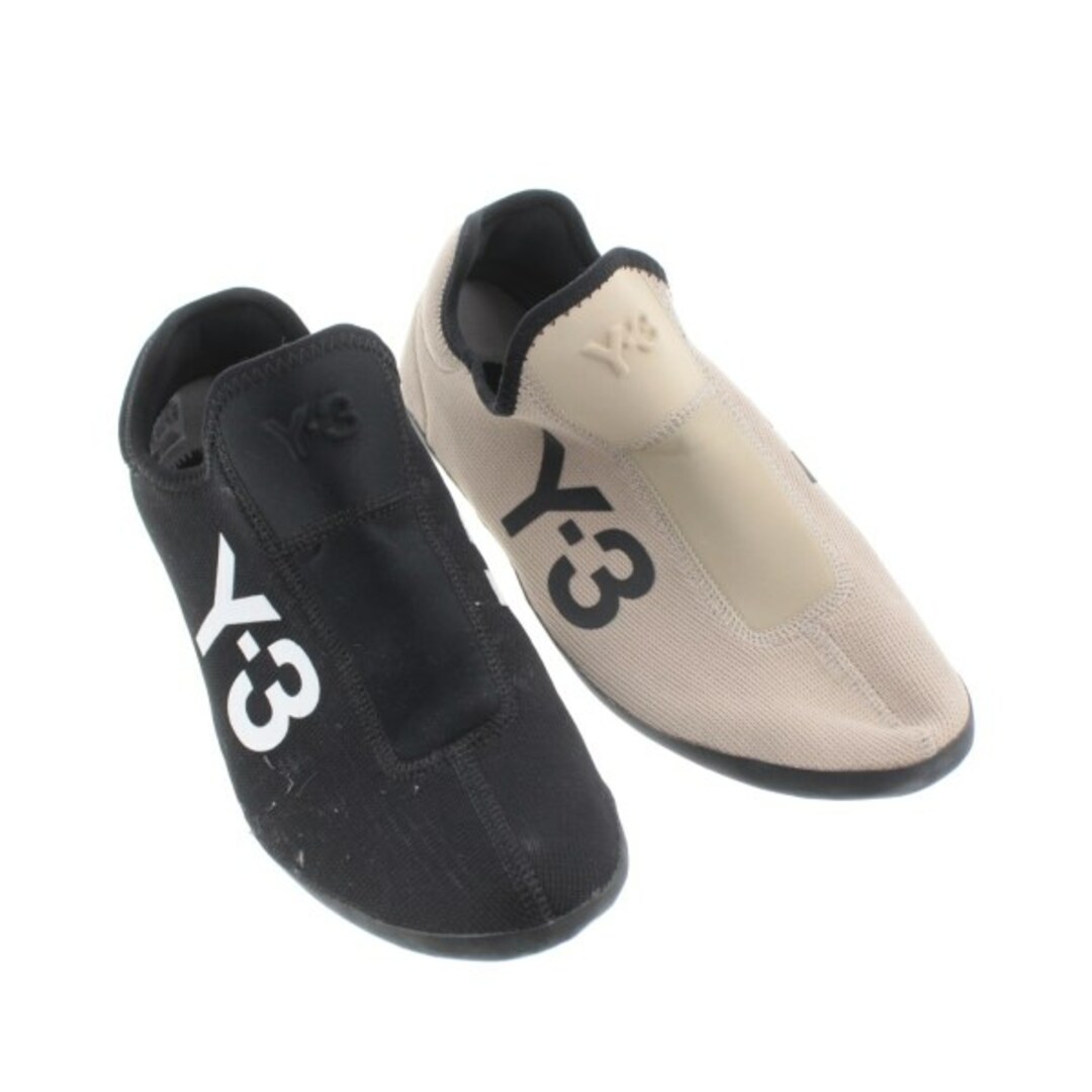 Y-3(ワイスリー)のY-3 ワイスリー スニーカー 29cm 黒xベージュ系 【古着】【中古】 メンズの靴/シューズ(スニーカー)の商品写真