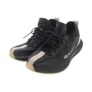 ワイスリー(Y-3)のY-3 ワイスリー スニーカー 29cm 黒xベージュ系 【古着】【中古】(スニーカー)