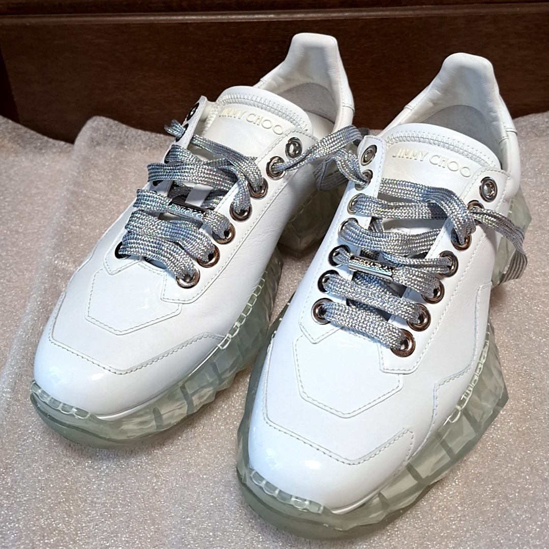 JIMMY CHOO - Jimmy Choo ジミーチュウ スニーカー ローカット 厚底