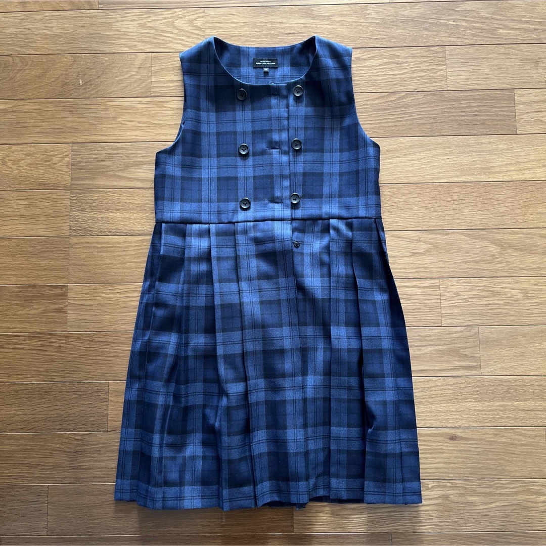 UNITED ARROWS green label relaxing(ユナイテッドアローズグリーンレーベルリラクシング)のグリーンレーベルリラクシング　ワンピース　ブラウス　セット　135 キッズ/ベビー/マタニティのキッズ服女の子用(90cm~)(ワンピース)の商品写真