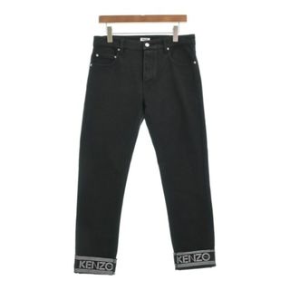 ケンゾー(KENZO)のKENZO ケンゾー デニムパンツ 30(M位) 黒(デニム) 【古着】【中古】(デニム/ジーンズ)