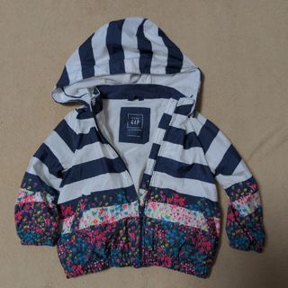 ベビーギャップ(babyGAP)のGAP ウインドブレーカー　80サイズ　ブルゾン　ライトアウター　中古(ジャケット/上着)