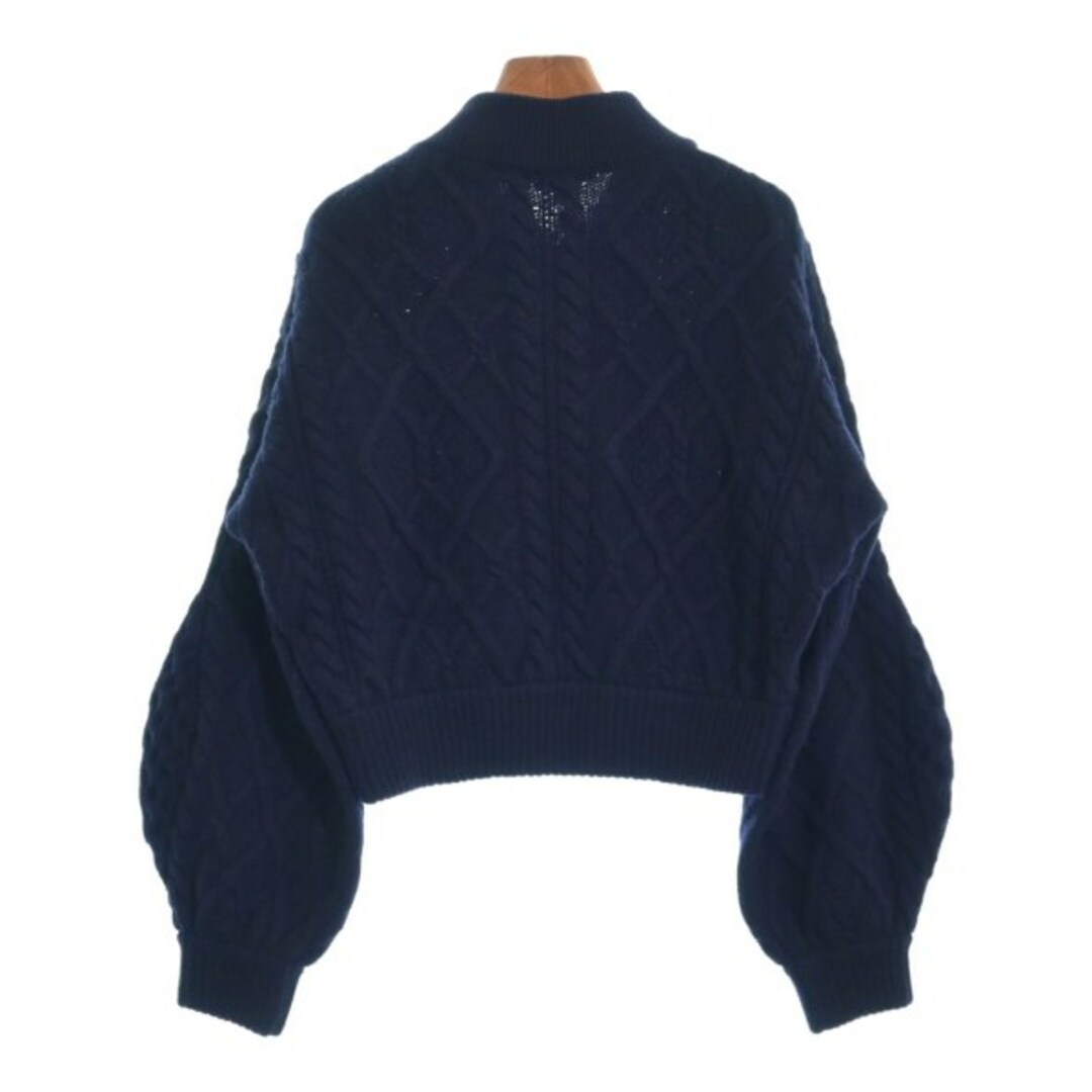 Stella McCartney(ステラマッカートニー)のSTELLA McCARTNEY ブルゾン 36(XS位) 紺 【古着】【中古】 レディースのジャケット/アウター(その他)の商品写真