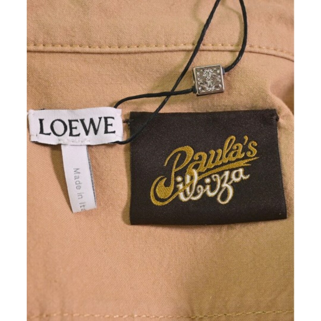 LOEWE(ロエベ)のLOEWE ロエベ カジュアルシャツ 37(XS位) ベージュ 【古着】【中古】 メンズのトップス(シャツ)の商品写真