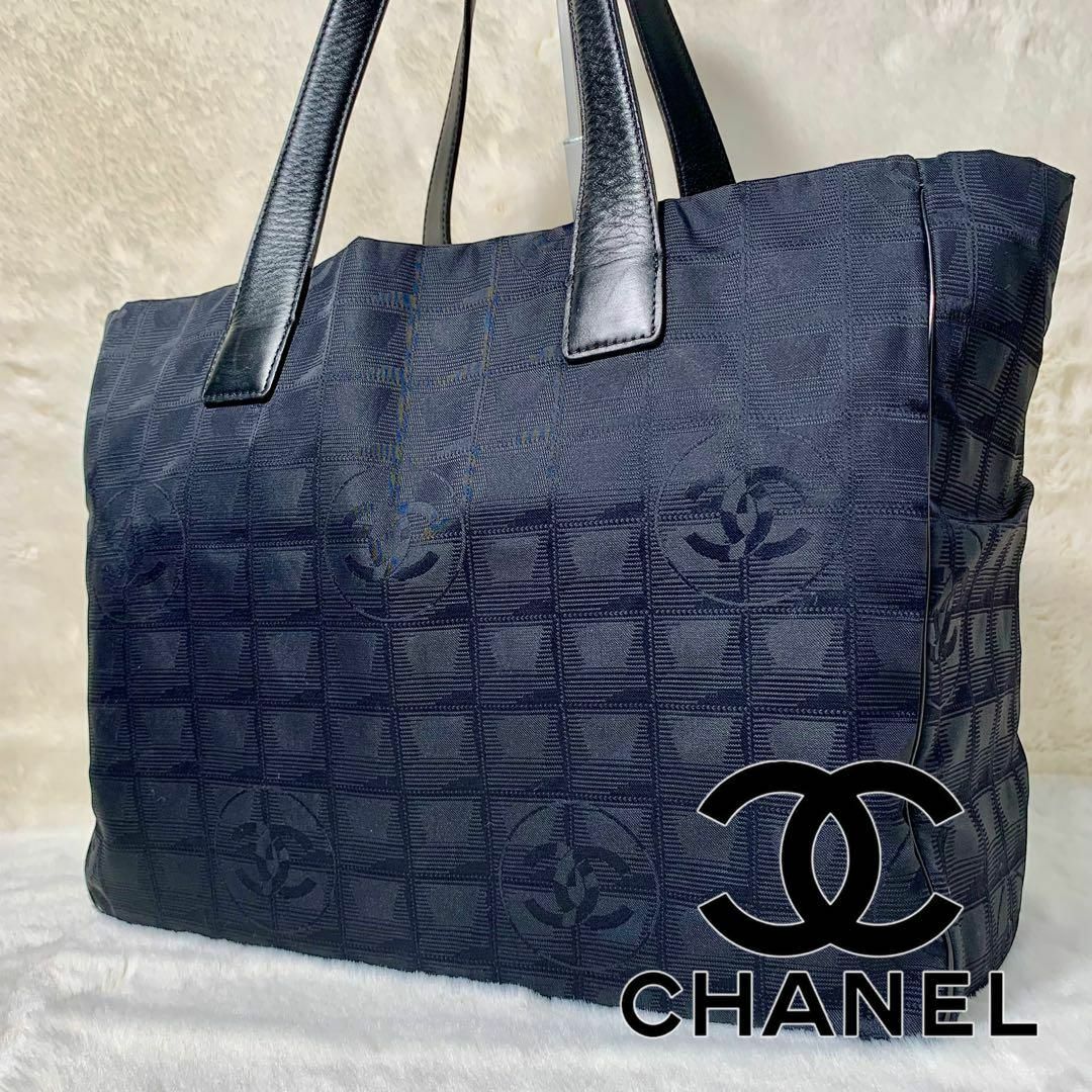 CHANEL - シャネル ニュートラベルライン MM ナイロン トートバッグ