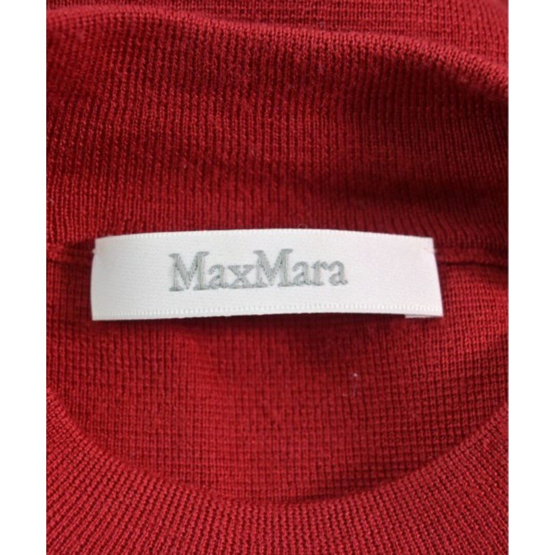 Max Mara(マックスマーラ)のMax Mara マックスマーラ ニット・セーター S 赤 【古着】【中古】 レディースのトップス(ニット/セーター)の商品写真