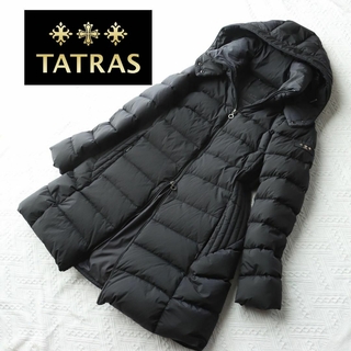 TATRAS - TATRAS タトラス ダウンコート サイズ2 ベージュ ショール 