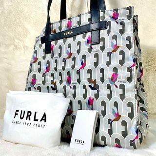 【未使用】FURLA フルラ　トートバッグ　デジット　鳥　現行　モデル