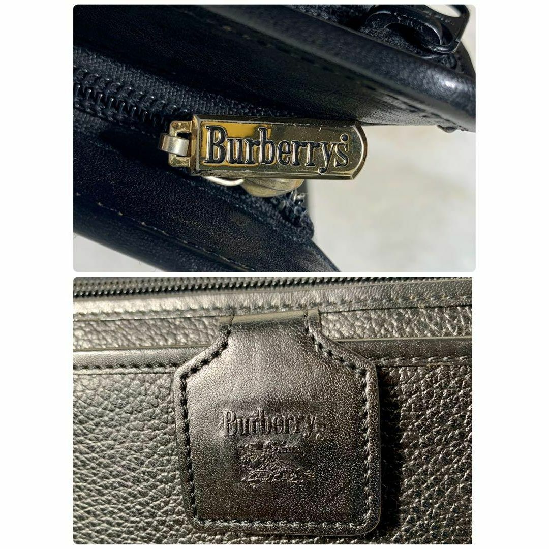 BURBERRY - 美品✨バーバリー クラッチバッグ ノバチェック シャドー