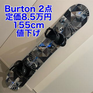 Burton バートン 【モデル】CLASH クラッシュ 155センチの通販｜ラクマ