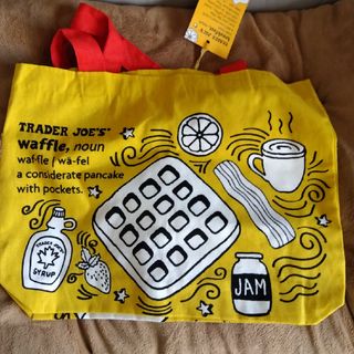 トレーダージョーズTrader Joe'sエコバッグ WAFFLE BAG(トートバッグ)