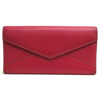 カルティエ(Cartier)のカルティエ／Cartier 長財布 財布 ウォレット レディース 女性 女性用レザー 革 本革 ピンク  L3001352 Les Must コレクション レ マスト 封筒モチーフ 小銭入れあり(財布)