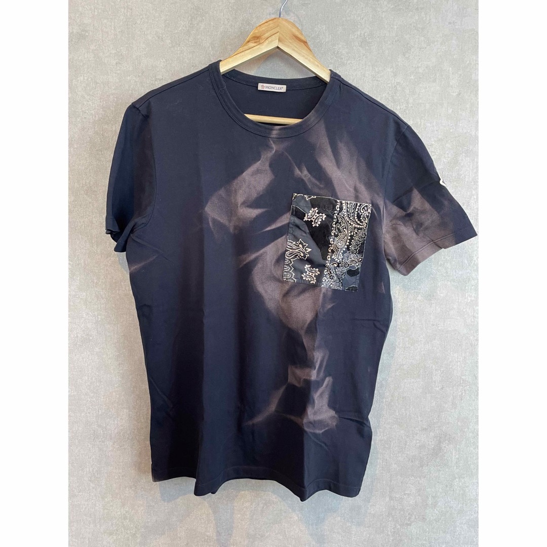 モンクレール moncler Tシャツ ネイビー