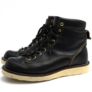 ダナー(Danner)のダナー／Danner ワークブーツ シューズ 靴 メンズ 男性 男性用レザー 革 本革 ブラック 黒  D4126 FOREST OFFICER フォレスト オフィサー ラインマン ステッチダウン製法 Vibramソール(ブーツ)