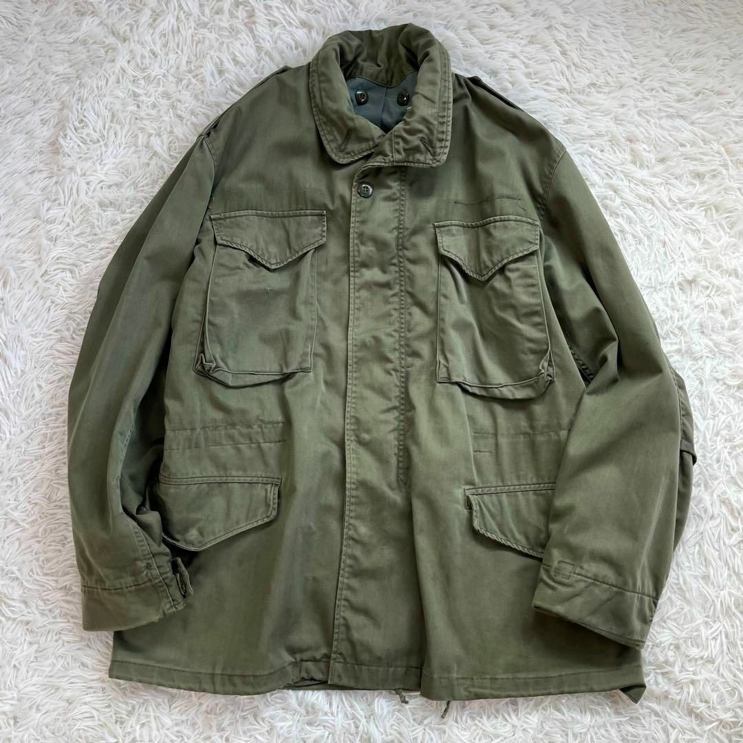 70s】US ARMY M65 フィールド ジャケット グレーライナー 70s】US ARMY M65 フィールド ジャケット グレーライナー