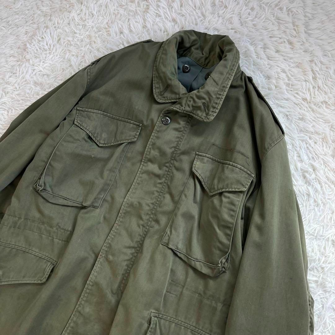 70s】US ARMY M65 フィールド ジャケット グレーライナー 70s】US ARMY M65 フィールド ジャケット グレーライナー