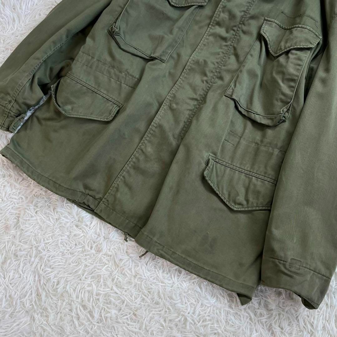70s】US ARMY M65 フィールド ジャケット グレーライナー 70s】US ARMY M65 フィールド ジャケット グレーライナー
