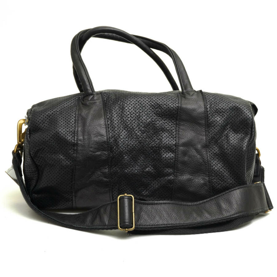 ジャスエムビー／Jas-M.B. バッグ ボストンバッグ 鞄 旅行鞄 メンズ 男性 男性用レザー 革 本革 ブラック 黒 SQUARE BARREL 2WAY ショルダーバッグ ヴィンテージ加工のサムネイル