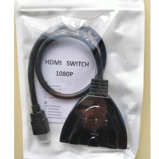 HDMI切替器　１入力　３出力(映像用ケーブル)