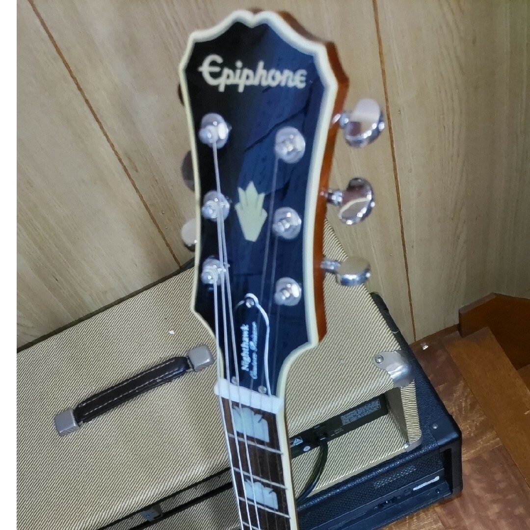Epiphone - 美品!Epiphone nighthawkの通販 by 込み❌。コンビニ夜間