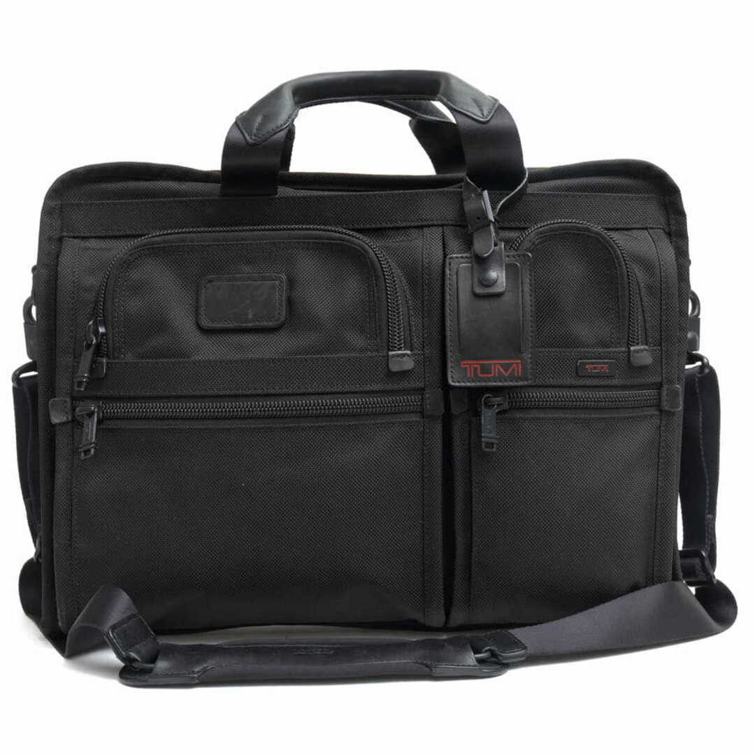 TUMI 布い ナパレザーコンパクトブリーフケース PC収納専用ケース付 TUMI 布い ナパレザーコンパクトブリーフケース PC収納専用ケース付