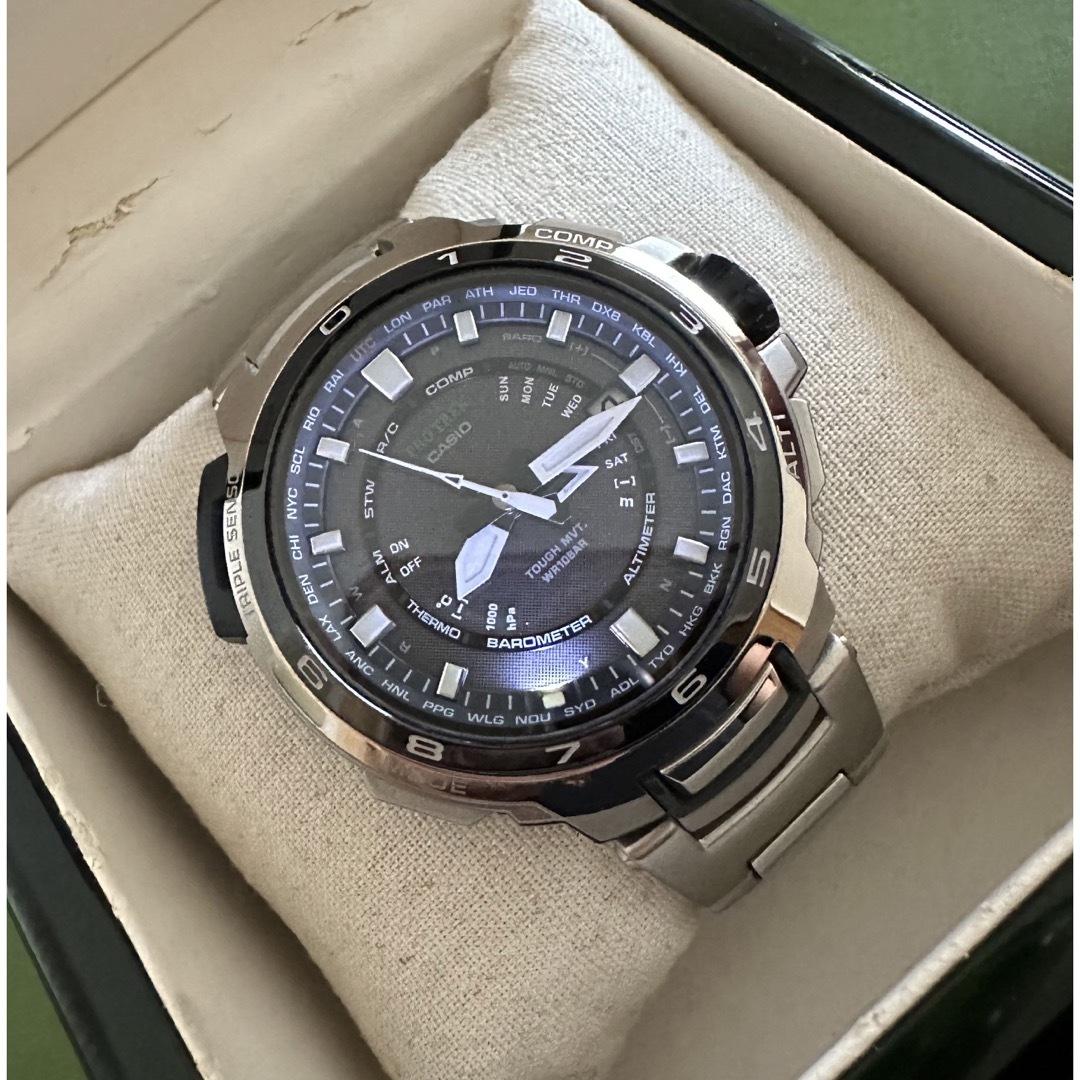 CASIO - CASIOプロトレックPRX-7000T-7JFマナスルの通販 by ふぅ
