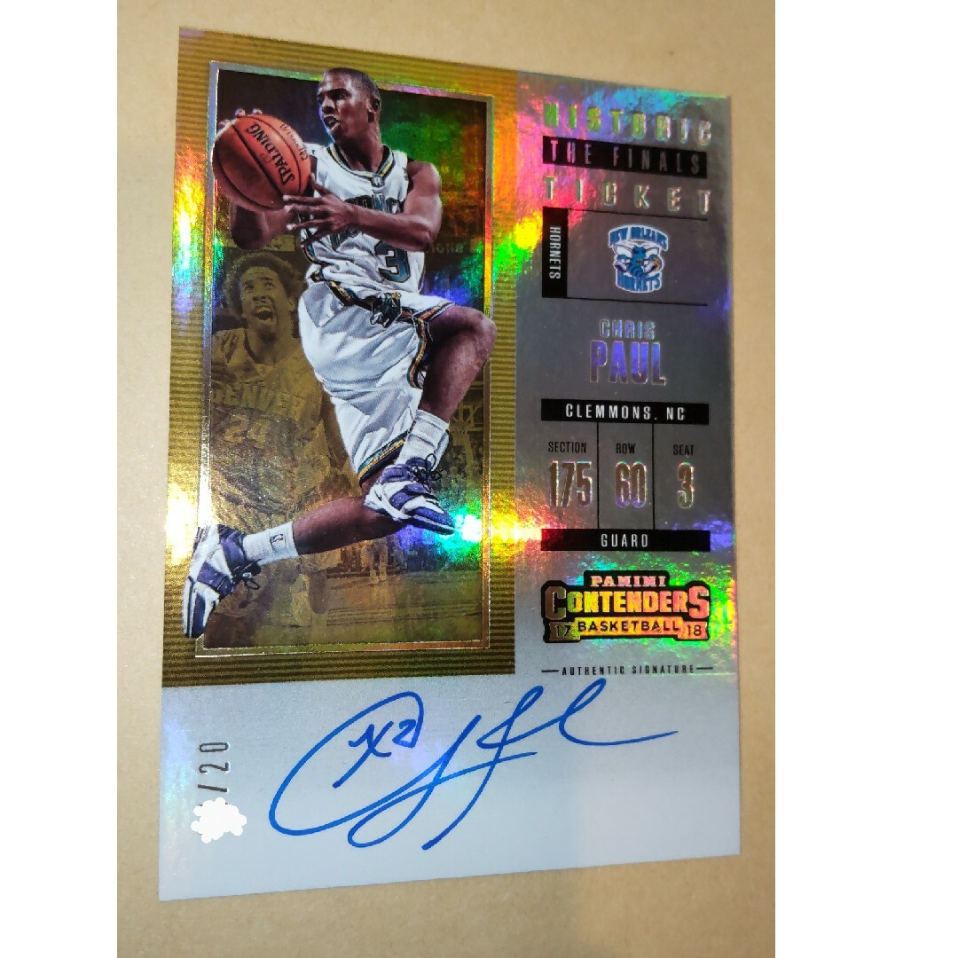 panini chris paul auto /20 クリス・ポール サイン