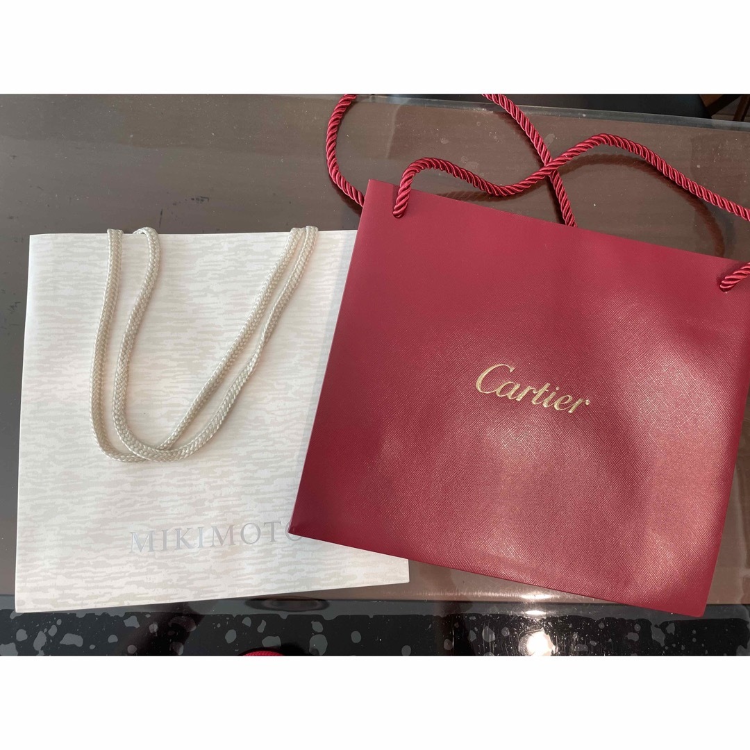 Cartier(カルティエ)のカルティエ  紙袋 レディースのバッグ(ショップ袋)の商品写真