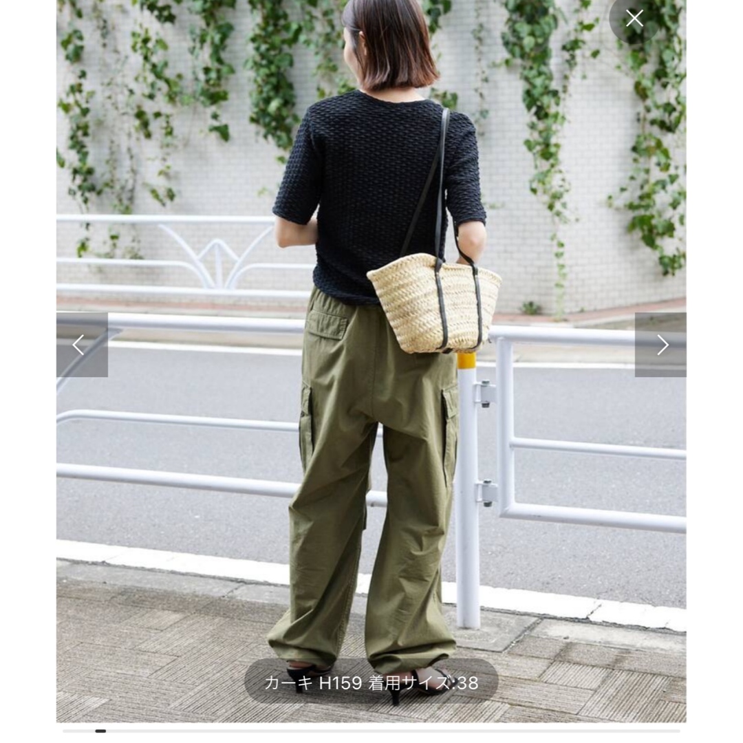 SLOBE IENA(スローブイエナ)の【完売】SLOBEIENA カーゴパンツ レディースのパンツ(ワークパンツ/カーゴパンツ)の商品写真