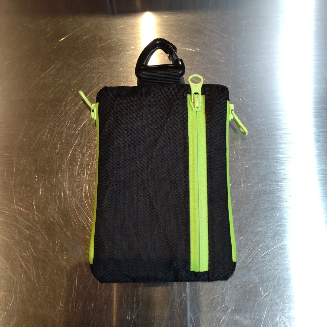 SUU DESIGN WORKS multi pouch BK × YELLOW メンズのファッション小物(コインケース/小銭入れ)の商品写真