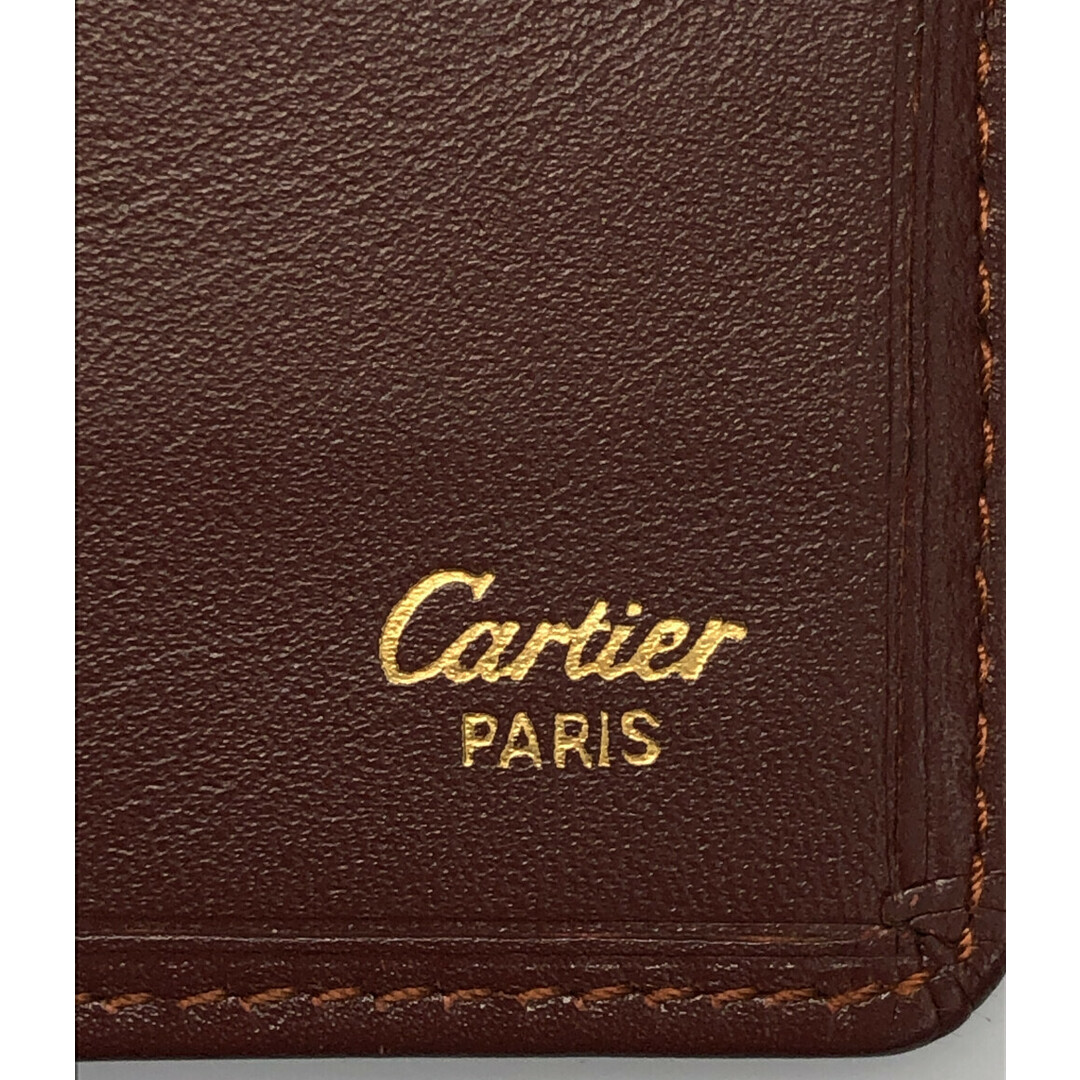 Cartier(カルティエ)のカルティエ Cartier 二つ折り財布 札入れ  マストライン  メンズ メンズのファッション小物(折り財布)の商品写真