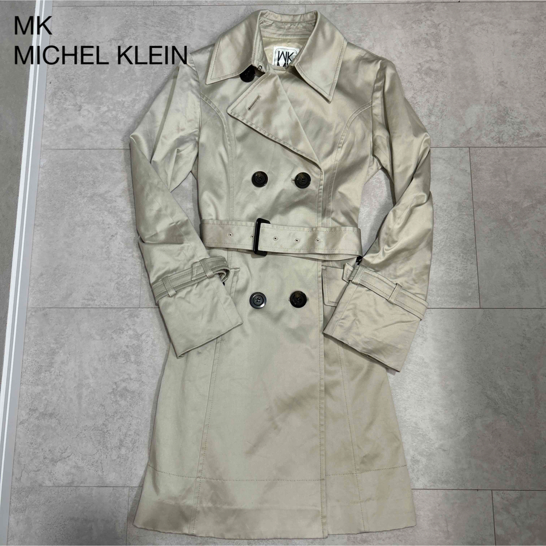 MK MICHEL KLEIN(エムケーミッシェルクラン)のMK MICHEL KLEIN  トレンチコート レディースのジャケット/アウター(トレンチコート)の商品写真