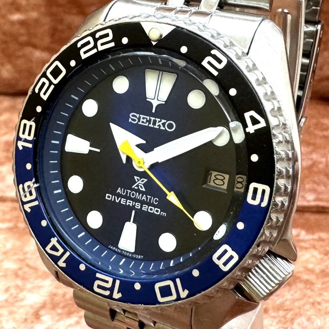 SEIKO - 【人気】セイコー☆ダイバー☆ 7002-7000☆メンズ腕時計☆機械 ...