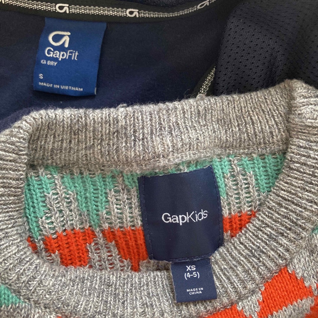 GLOBAL WORK(グローバルワーク)のGAP KIDS ☆GLOBAL WORK トップス3点 110サイズ キッズ/ベビー/マタニティのキッズ服男の子用(90cm~)(ニット)の商品写真