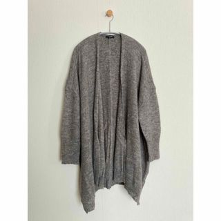 【pas de calais】パドカレ ロングカーディガン ざっくりニット 36