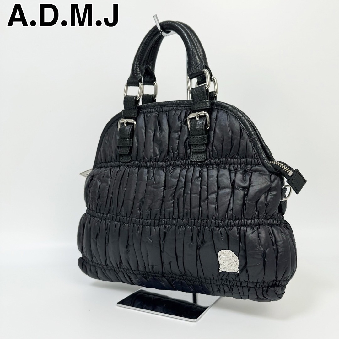 A.D.M.J. - 23J17 ADMJ ハンドバッグ エーディーエムジェー ナイロンの ...