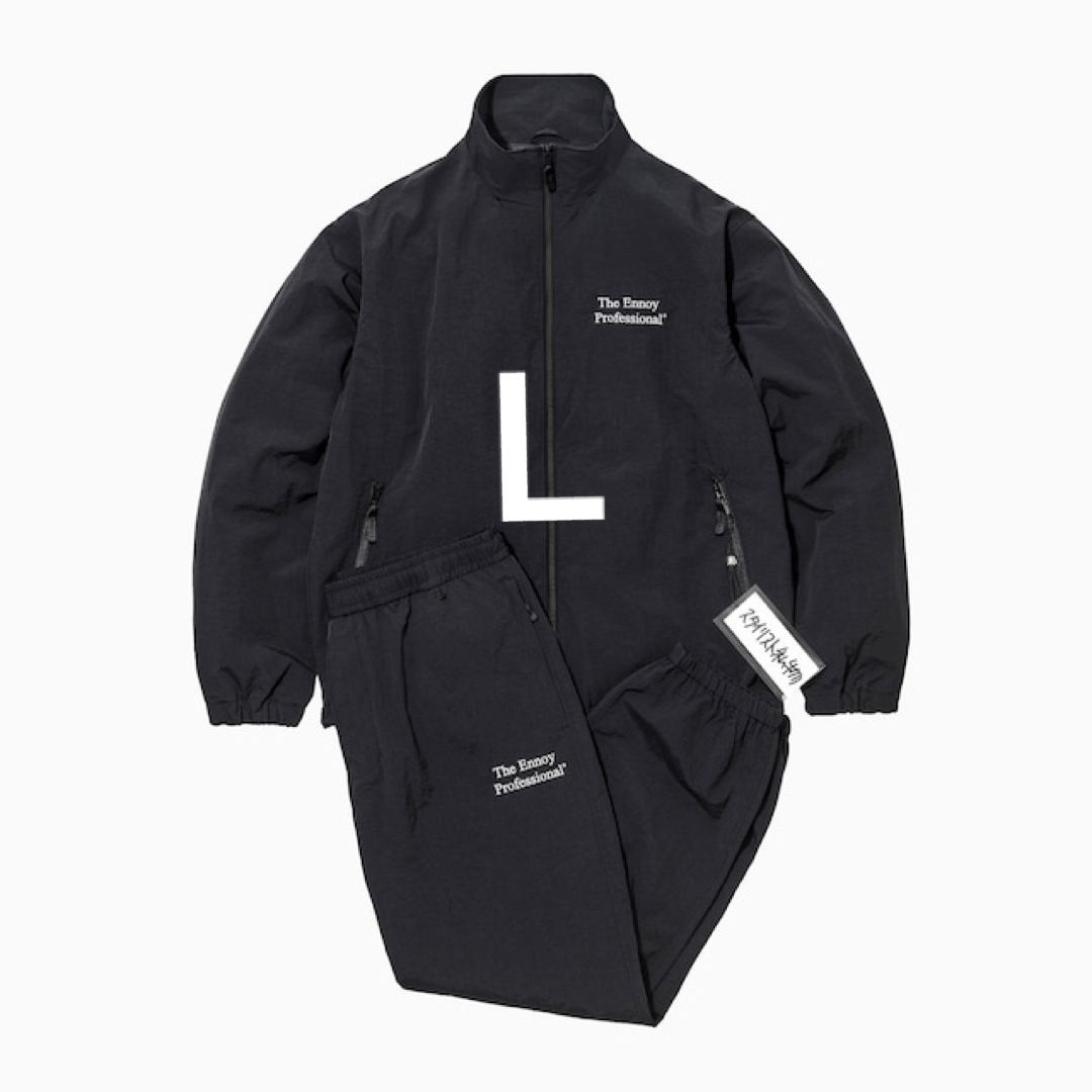 ennoy スタイリスト私物 NYLON TRACK SUIT シャカシャカ　L | フリマアプリ ラクマ