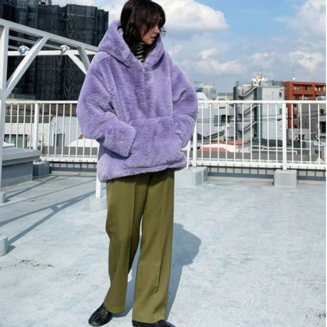 SeaRoomlynn - 【美品】SAE ROOM LYNN ECファーフーディーPOコート