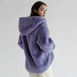 SeaRoomlynn - 【美品】SAE ROOM LYNN ECファーフーディーPOコート